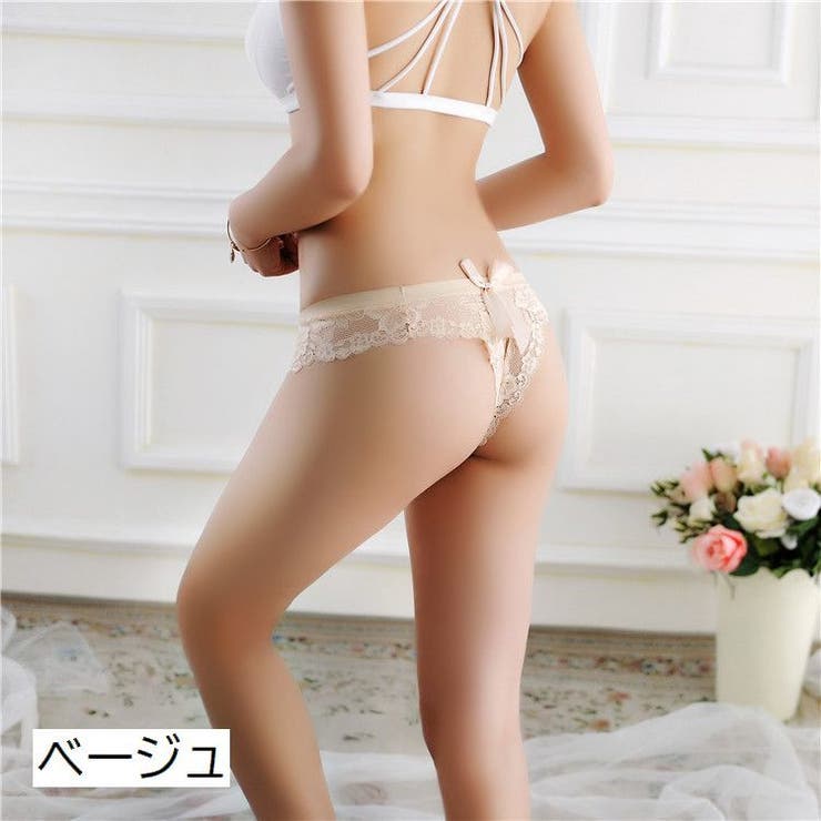 Tバックショーツ 総レース レディース | PlusNao | 詳細画像9 