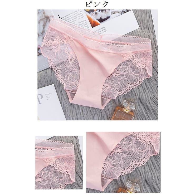 スタンダードショーツ シームレス バックレース | PlusNao | 詳細画像18 