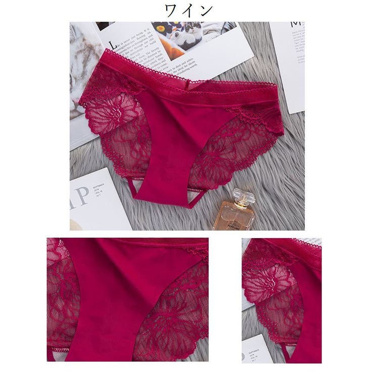 スタンダードショーツ シームレス バックレース | PlusNao | 詳細画像19 