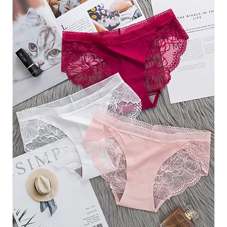 スタンダードショーツ シームレス バックレース | PlusNao | 詳細画像6 