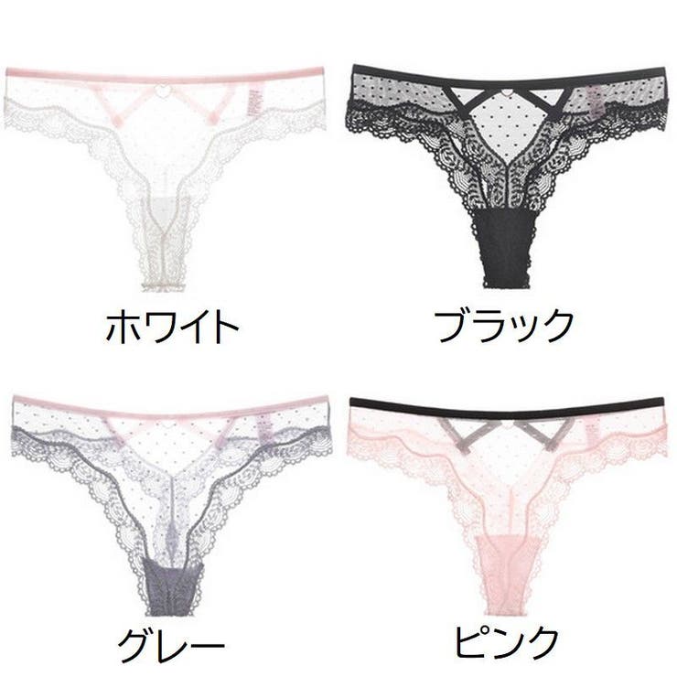 Tバックショーツ ソング 総レース | PlusNao | 詳細画像18 