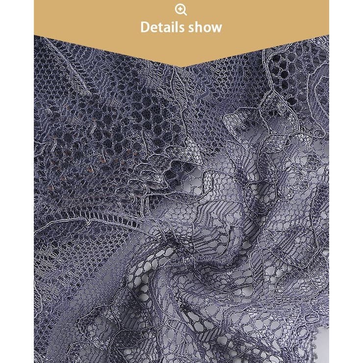 ヒップハンガーショーツ 総レース 花柄 | PlusNao | 詳細画像14 