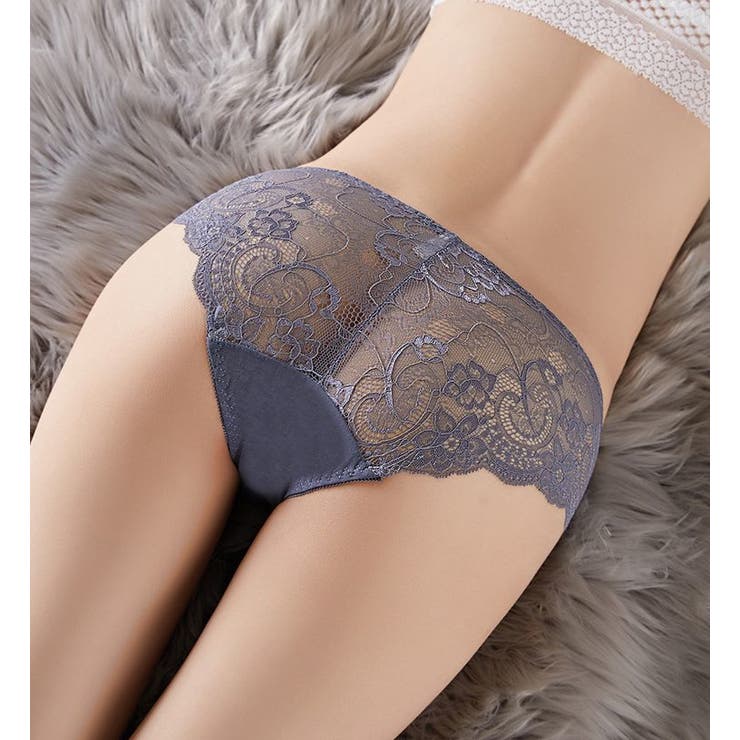 ヒップハンガーショーツ 総レース 花柄 | PlusNao | 詳細画像3 