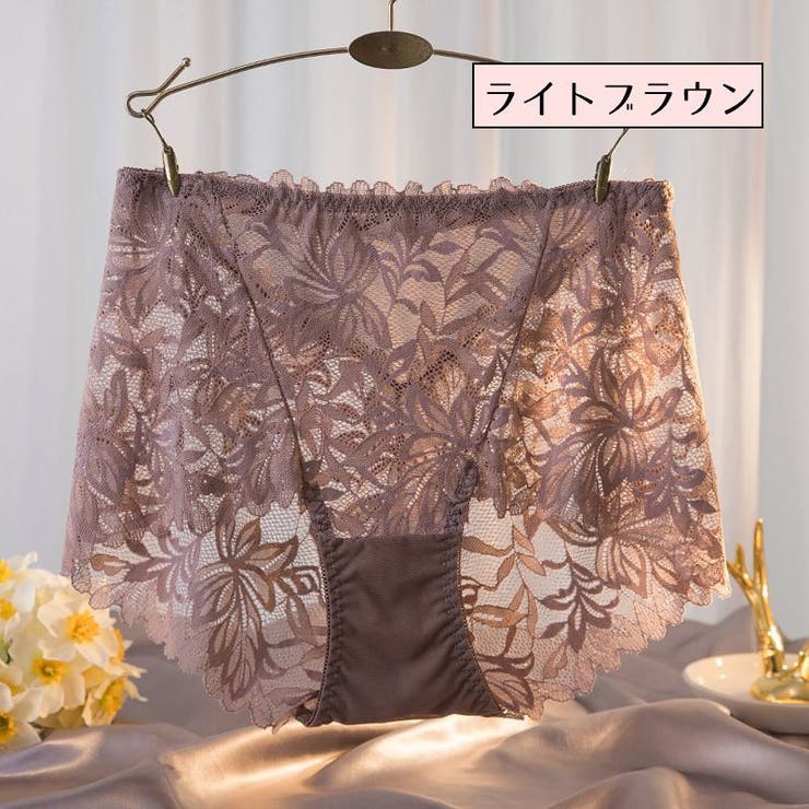 スタンダードショーツ 総レース ハイウエスト | PlusNao | 詳細画像13 