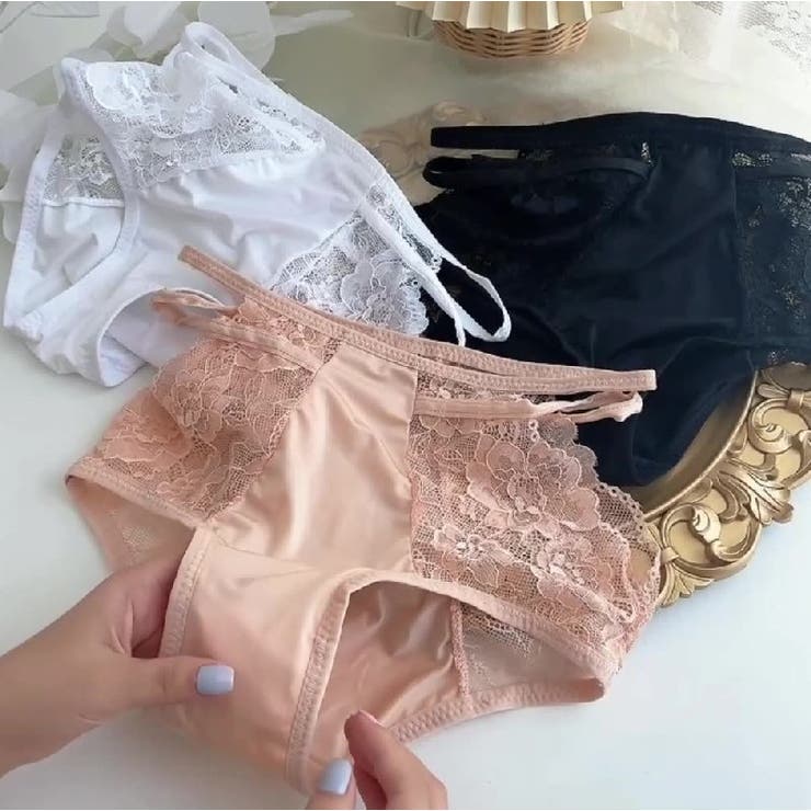 ショーツ ハイウエスト サイド紐 | PlusNao | 詳細画像10 