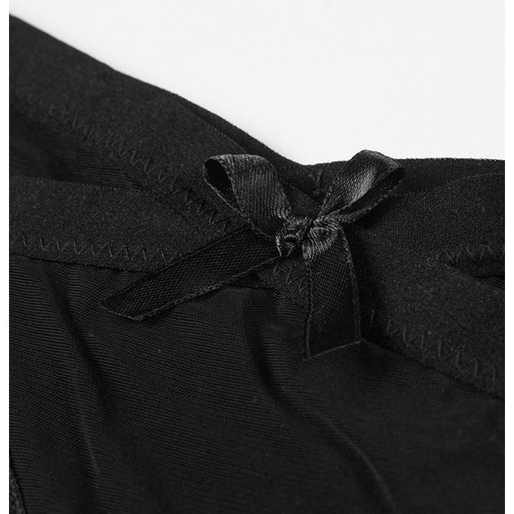 ヒップハンガーショーツ ローライズ カシュクール風デザイン | PlusNao | 詳細画像13 