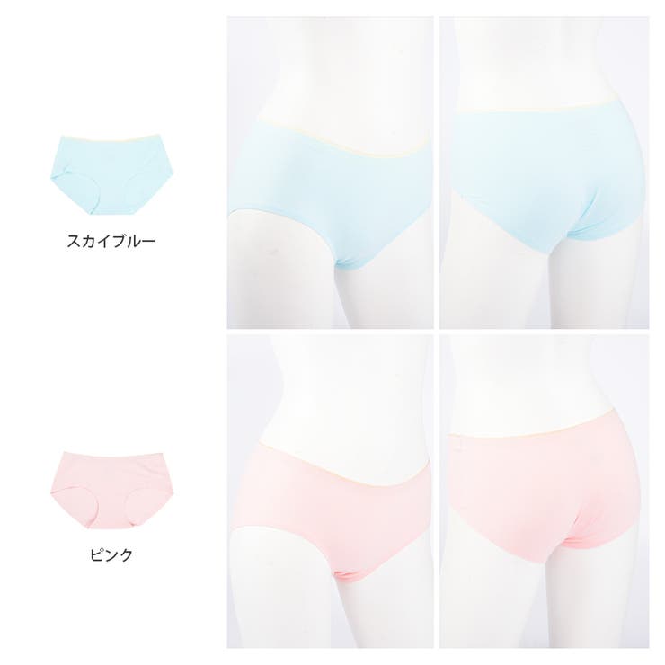 ショーツ5枚セット スタンダード シームレス | PlusNao | 詳細画像17 