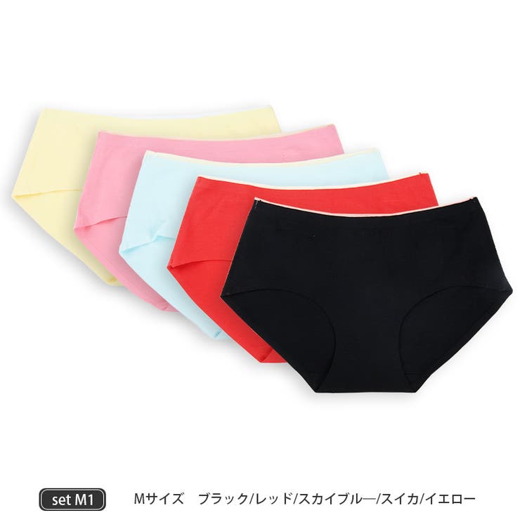ショーツ5枚セット スタンダード シームレス | PlusNao | 詳細画像3 