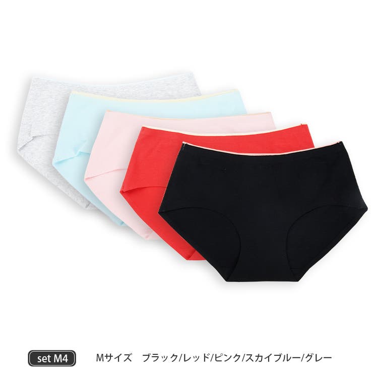 ショーツ5枚セット スタンダード シームレス | PlusNao | 詳細画像6 