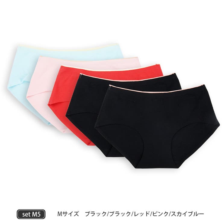 ショーツ5枚セット スタンダード シームレス | PlusNao | 詳細画像7 