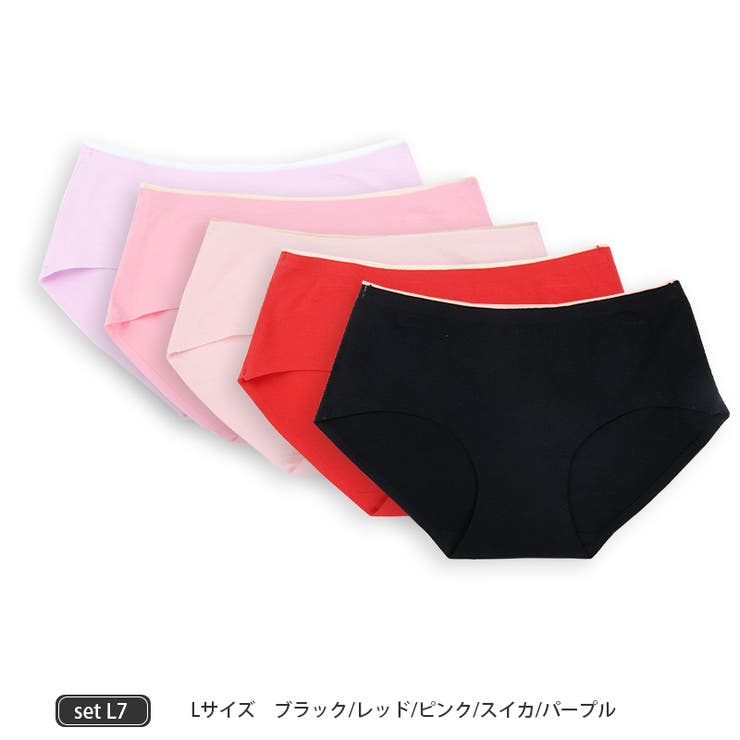 ショーツ5枚セット スタンダード シームレス | PlusNao | 詳細画像9 