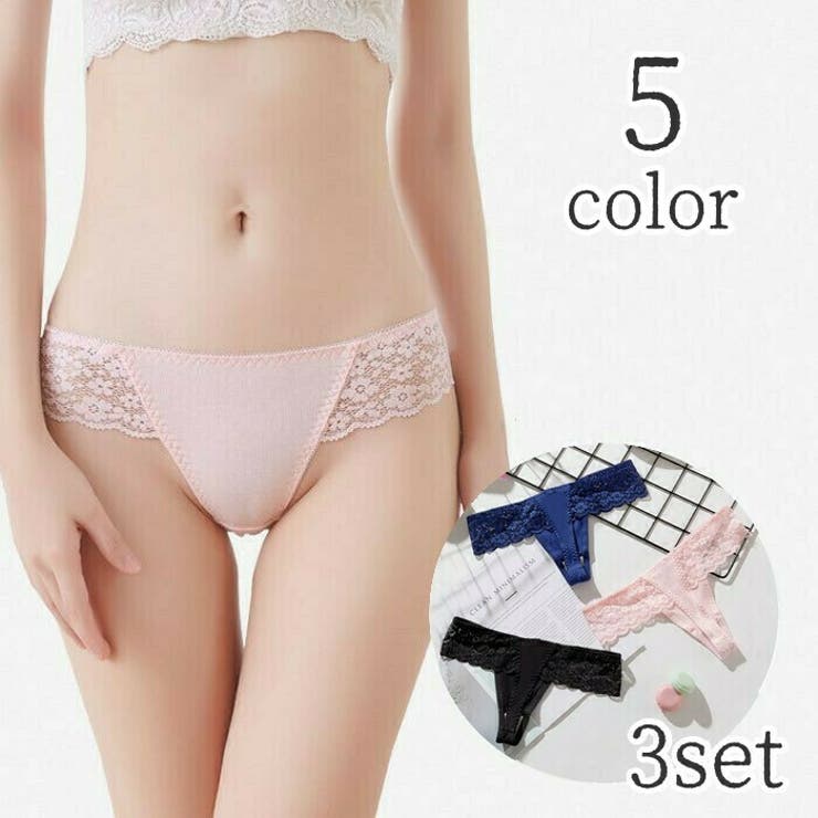 Tバックショーツ 3枚セット レディース | PlusNao | 詳細画像1 