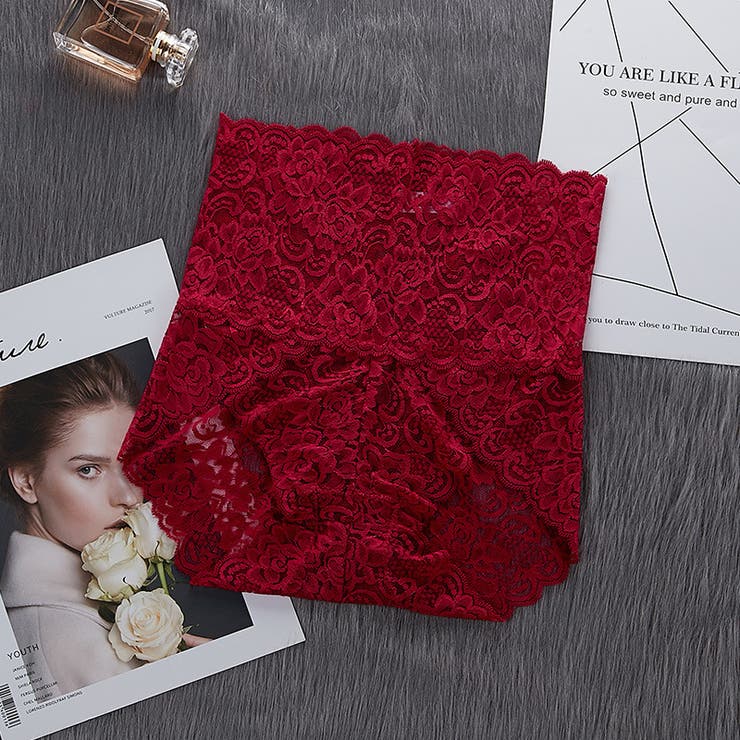 スタンダードショーツ ハイウエスト 総レース | PlusNao | 詳細画像10 