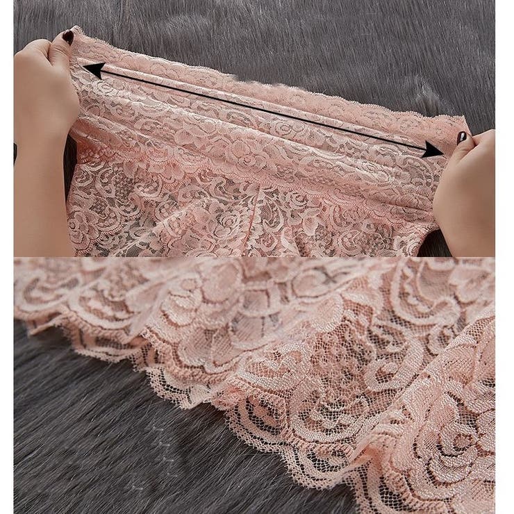 スタンダードショーツ ハイウエスト 総レース | PlusNao | 詳細画像16 