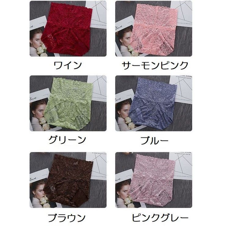 スタンダードショーツ ハイウエスト 総レース | PlusNao | 詳細画像18 