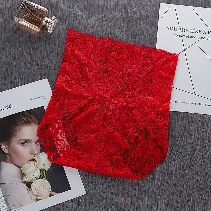 スタンダードショーツ ハイウエスト 総レース | PlusNao | 詳細画像7 