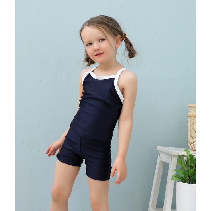 子供用スクール水着 タンキニ セパレート | PlusNao | 詳細画像7 