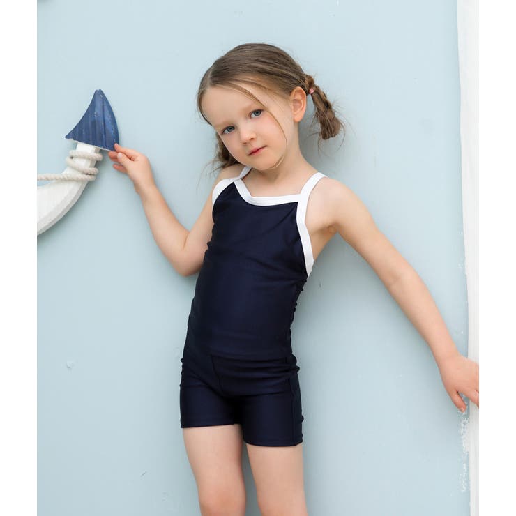 子供用スクール水着 タンキニ セパレート | PlusNao | 詳細画像8 