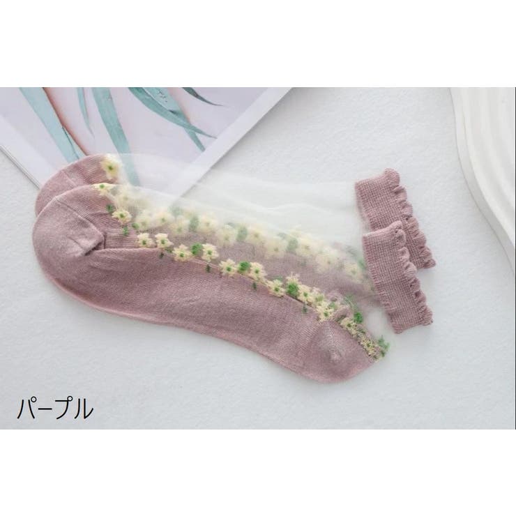 ショートソックス クルーソックス レディース | PlusNao | 詳細画像12 