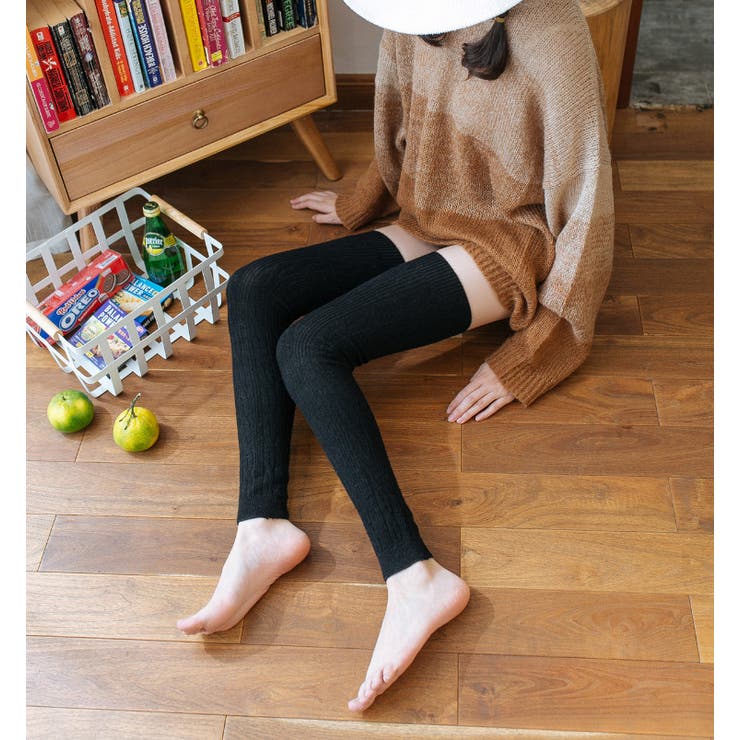 レッグウォーマー 足首ウォーマー ニット | PlusNao | 詳細画像4 