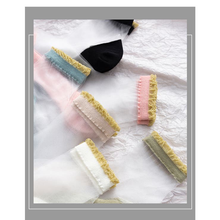 アンクルソックス シアーソックス 4足セット | PlusNao | 詳細画像10 