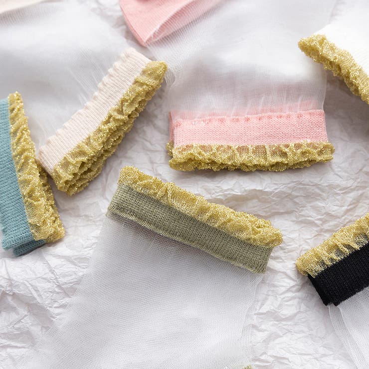 アンクルソックス シアーソックス 4足セット | PlusNao | 詳細画像11 