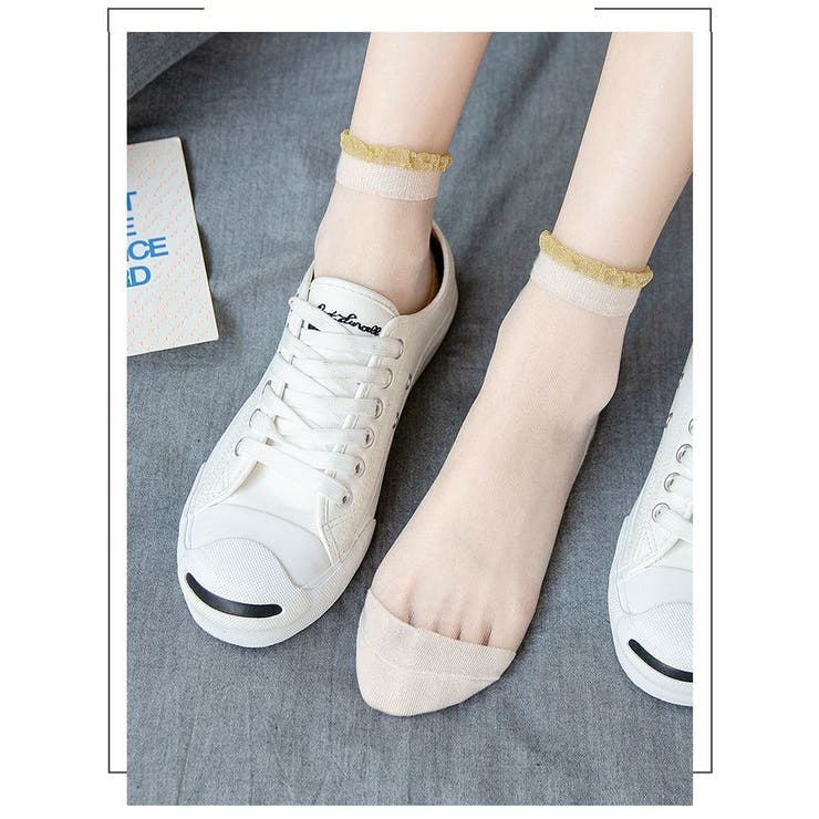 アンクルソックス シアーソックス 4足セット | PlusNao | 詳細画像6 