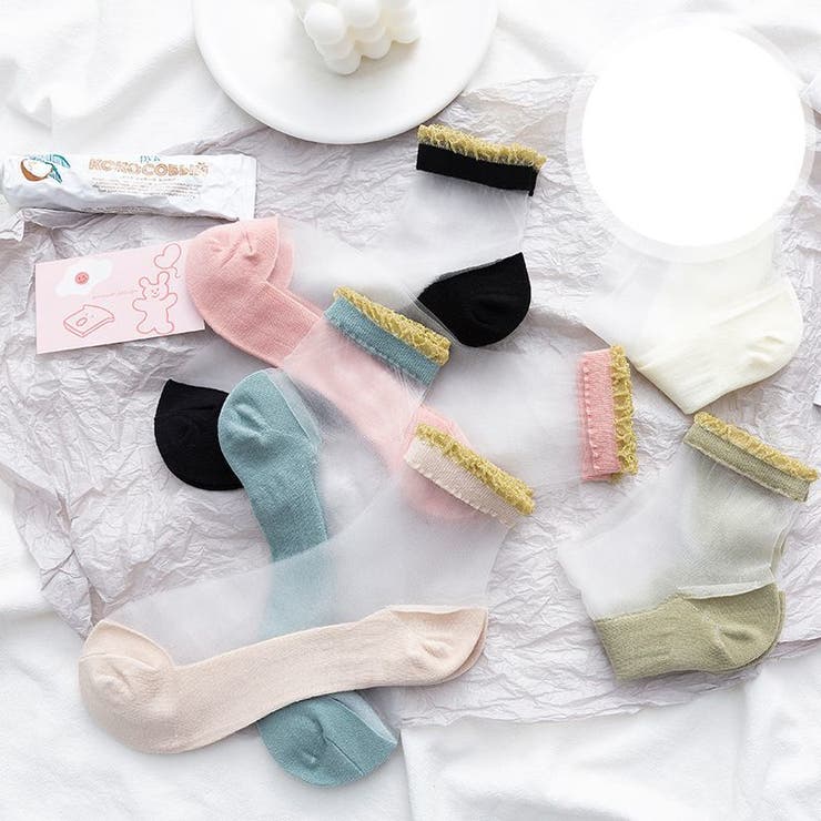 アンクルソックス シアーソックス 4足セット | PlusNao | 詳細画像8 