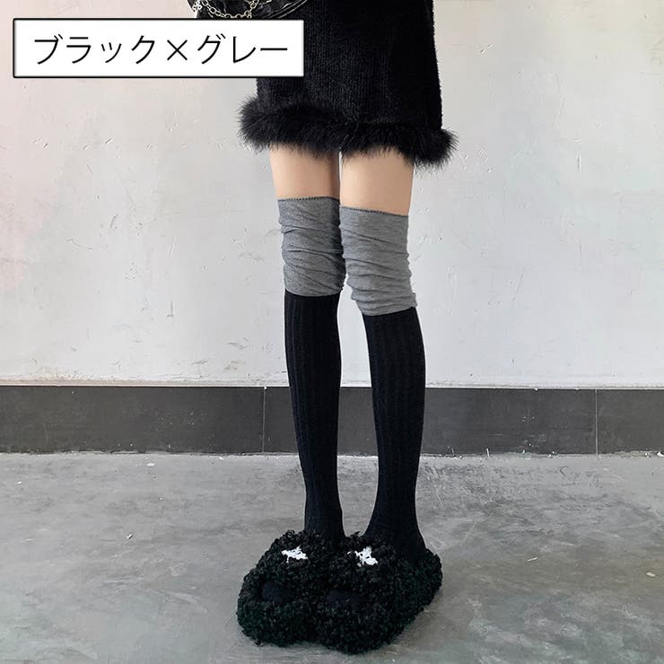ニーハイソックス ハイソックス レディース | PlusNao | 詳細画像13 
