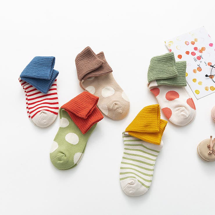 子供用靴下 子供用ソックス 5足セット | PlusNao | 詳細画像14 