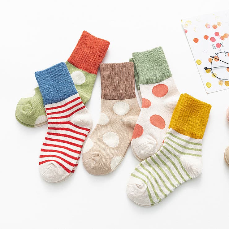 子供用靴下 子供用ソックス 5足セット | PlusNao | 詳細画像15 