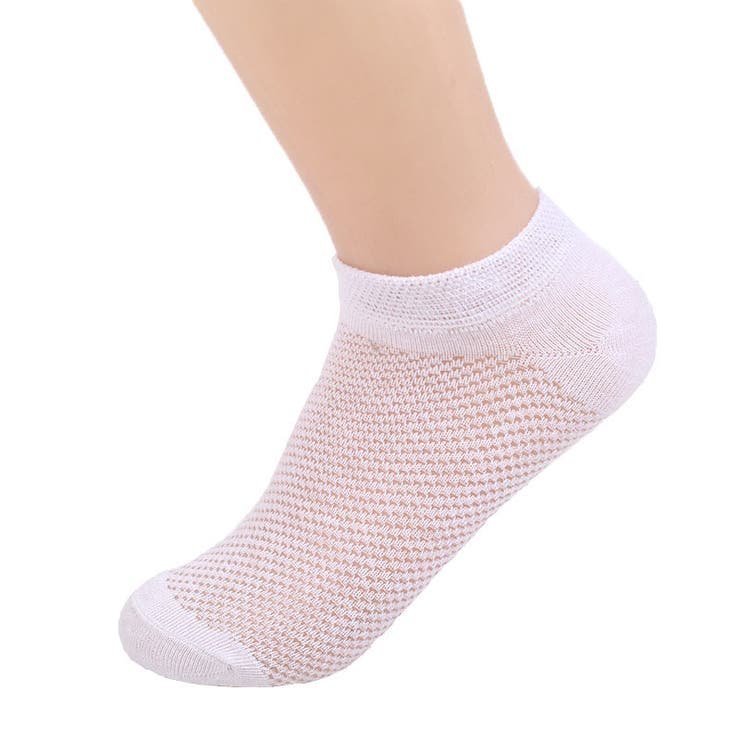 メッシュソックス くるぶしソックス ショートソックス | PlusNao | 詳細画像2 