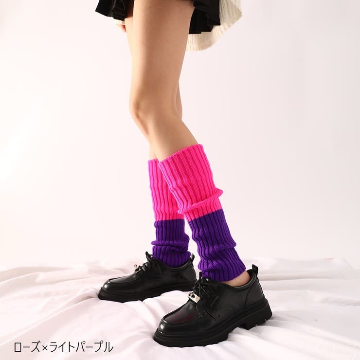 レッグウォーマー リブニット レディース | PlusNao | 詳細画像4 