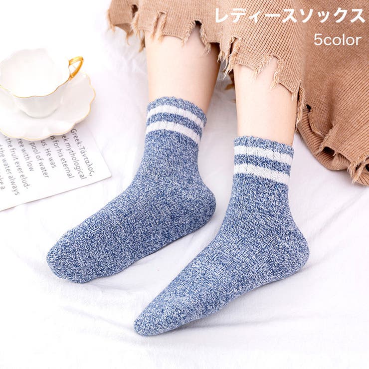 靴下 クルーソックス ショートソックス | PlusNao | 詳細画像1 