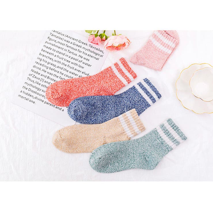 靴下 クルーソックス ショートソックス | PlusNao | 詳細画像7 