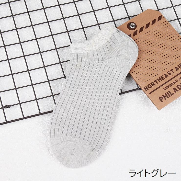 ショートソックス くるぶしソックス 3足セット | PlusNao | 詳細画像5 