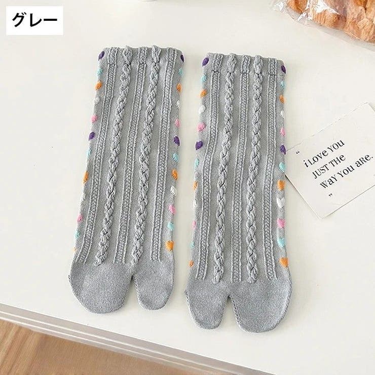 足袋ソックス 靴下 クルーソックス | PlusNao | 詳細画像6 