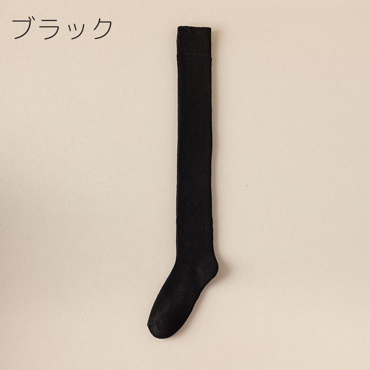オーバーニーソックス ニーハイソックス レディース | PlusNao | 詳細画像14 