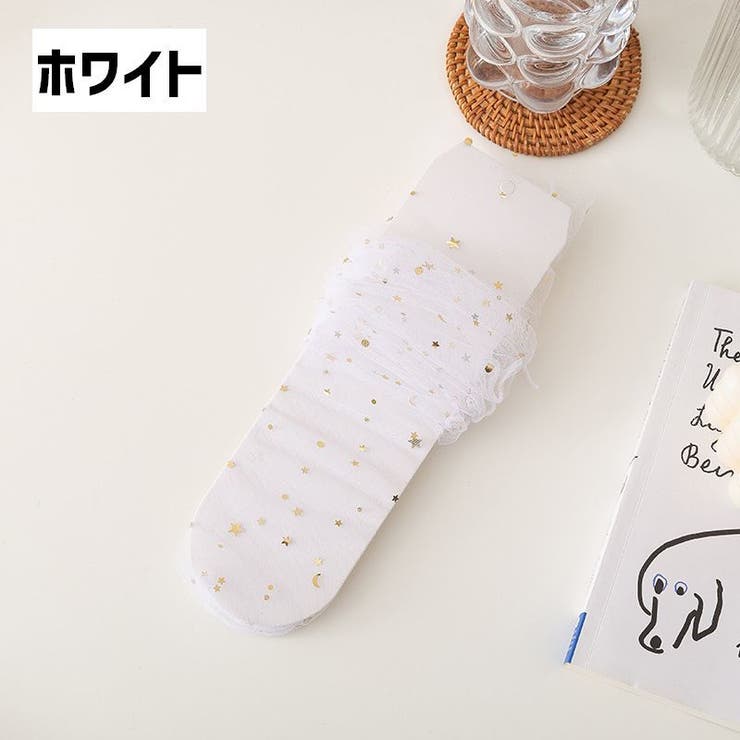 シースルーソックス レディース クルーソックス | PlusNao | 詳細画像14 