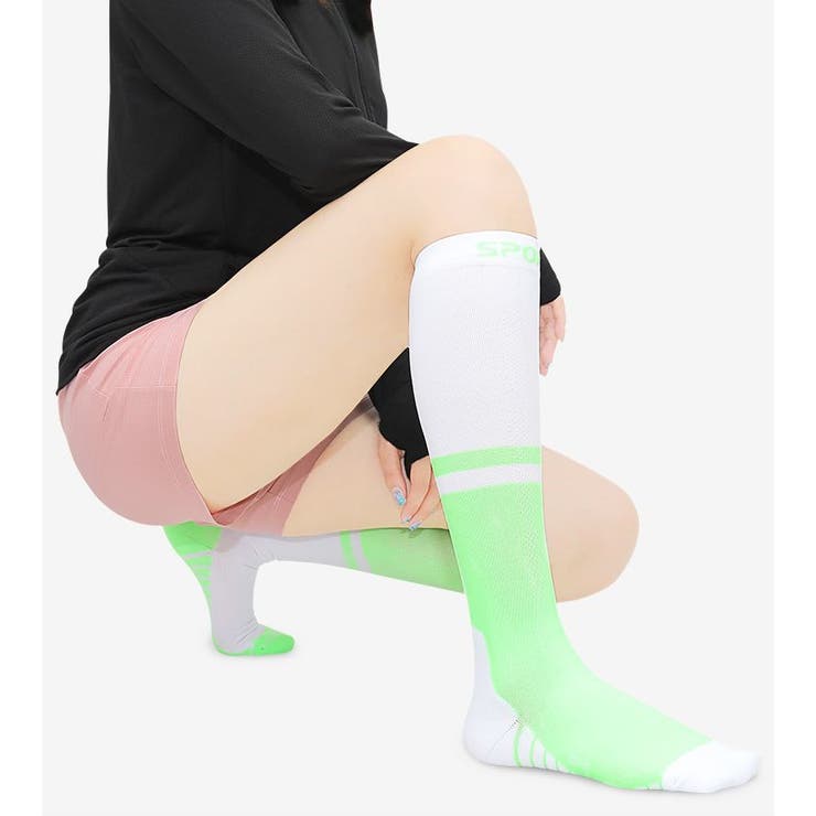 スポーツソックス ハイソックス ロング丈 | PlusNao | 詳細画像6 