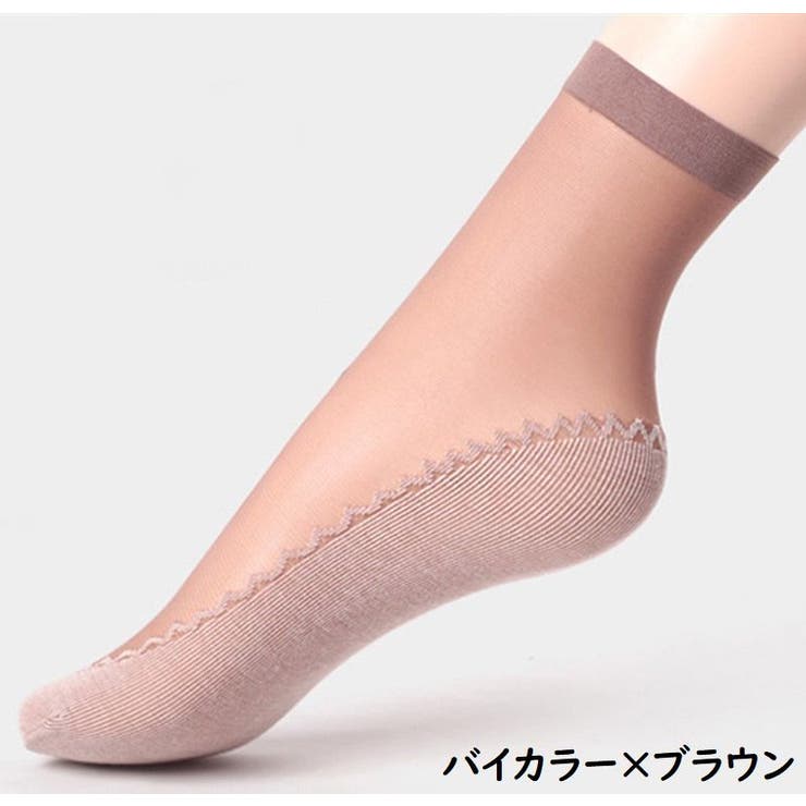 クルーソックス かかとなし レディース | PlusNao | 詳細画像18 