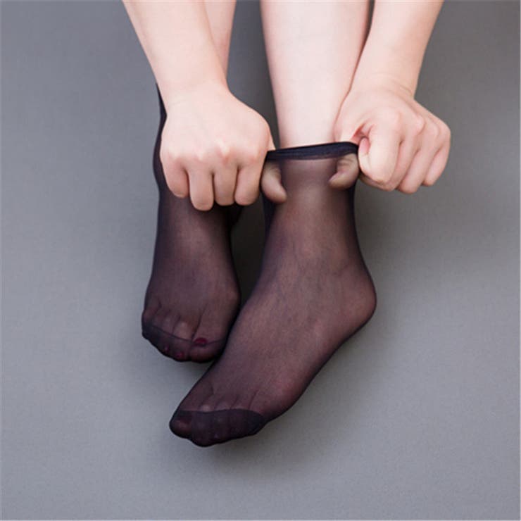 クルーソックス かかとなし レディース | PlusNao | 詳細画像2 