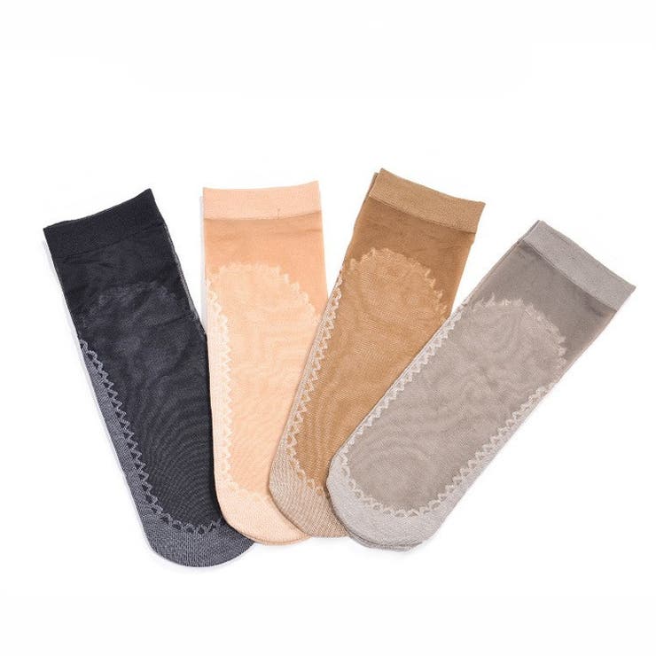 クルーソックス かかとなし レディース | PlusNao | 詳細画像8 