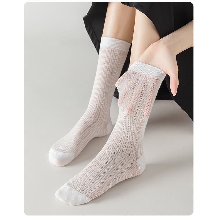 クルーソックス ハイソックス レディース | PlusNao | 詳細画像5 