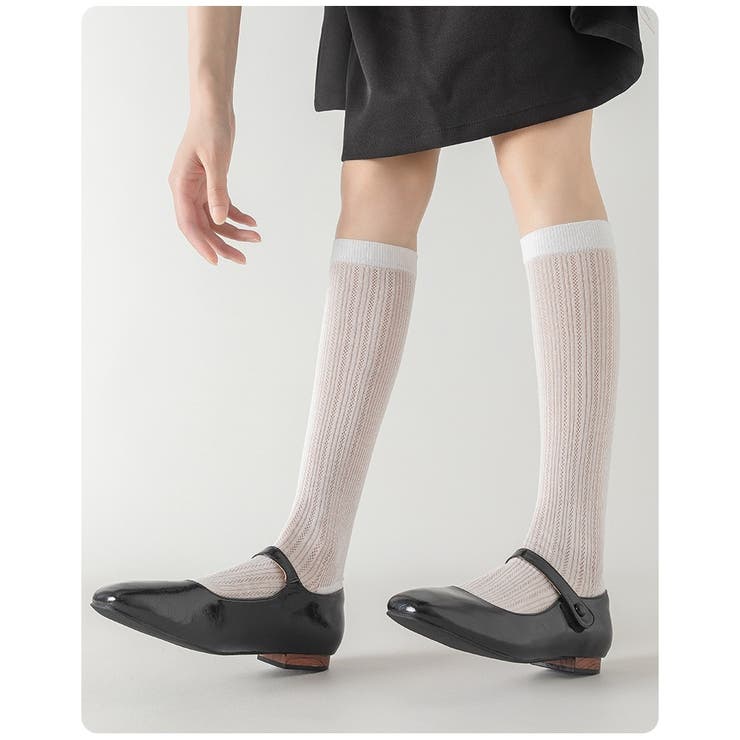 クルーソックス ハイソックス レディース | PlusNao | 詳細画像8 