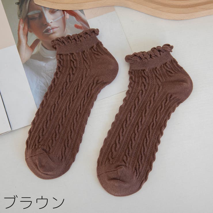 ショートソックス くるぶしソックス アンクルソックス | PlusNao | 詳細画像15 
