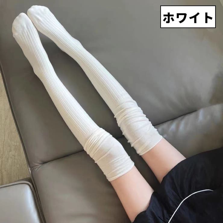 オーバーニーソックス ニーハイソックス レディース | PlusNao | 詳細画像11 