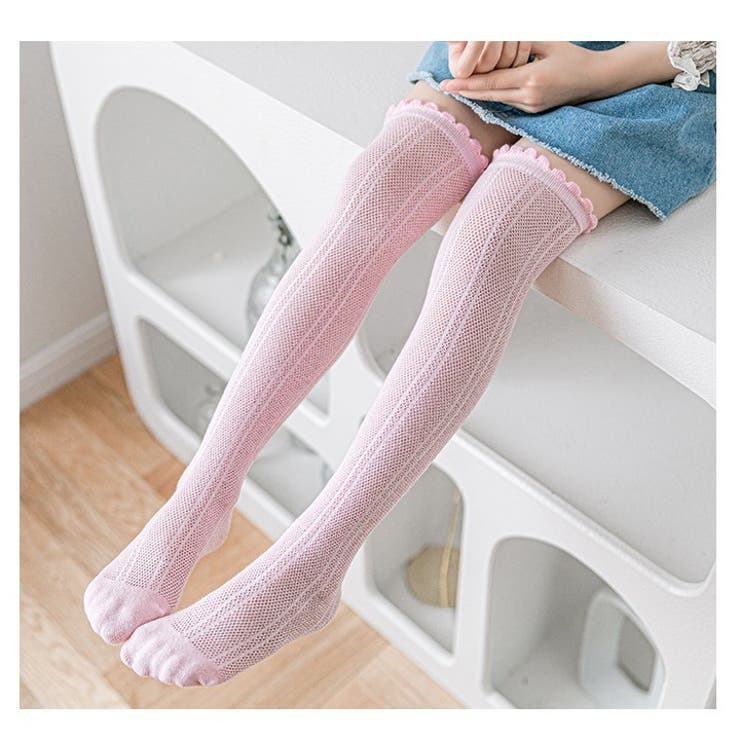 ニーハイソックス オーバーニー キッズ | PlusNao | 詳細画像4 