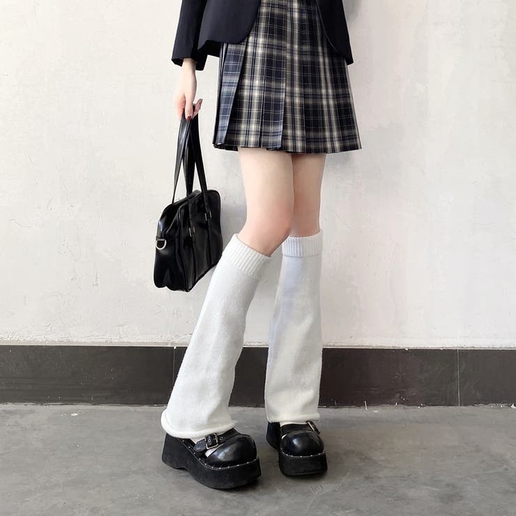 ルーズソックス風レッグウォーマー ルーズソックス風レッグカバー レディース | PlusNao | 詳細画像5 