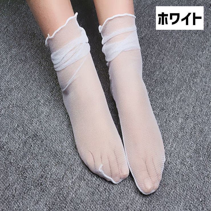 靴下 シースルーソックス レディース | PlusNao | 詳細画像8 